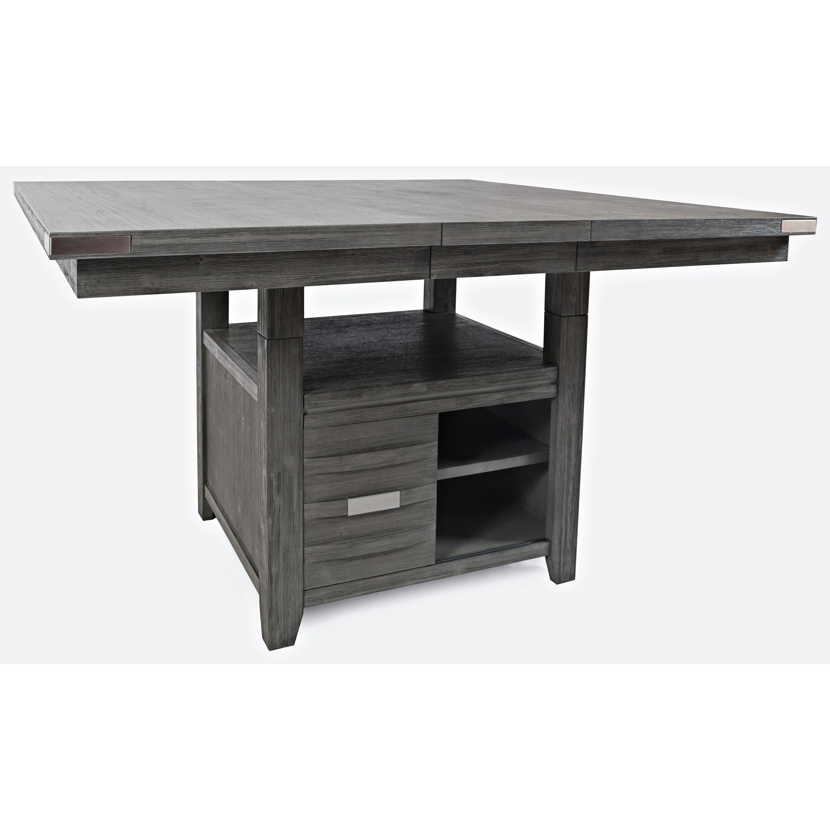 Jofran Altamonte 1855 60 Square Dining w Storage Base Crowley Furniture Mattress Table Dining formal